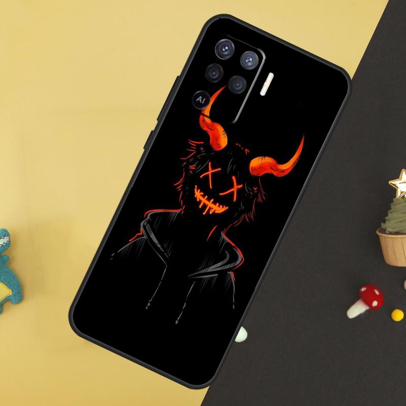 Devil Bad Boy Anime For OPPO A57S A53S A54S A98 A78 A58 A79 A15 A17 A77 A16 A76 A96 A52 A72 A5 A9 A94 A74 Case