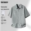 Mark Fairwhale Men's Seersucker Short-Sleeve Polo Shirt