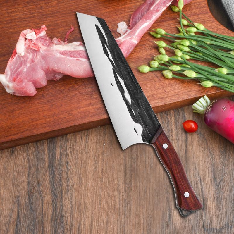 Professional Kitchen Chef's Knife Stainless Steel Boning Chopper Butcher Beef Meat Cleaver Vegetable Cutter Kitchen Knives