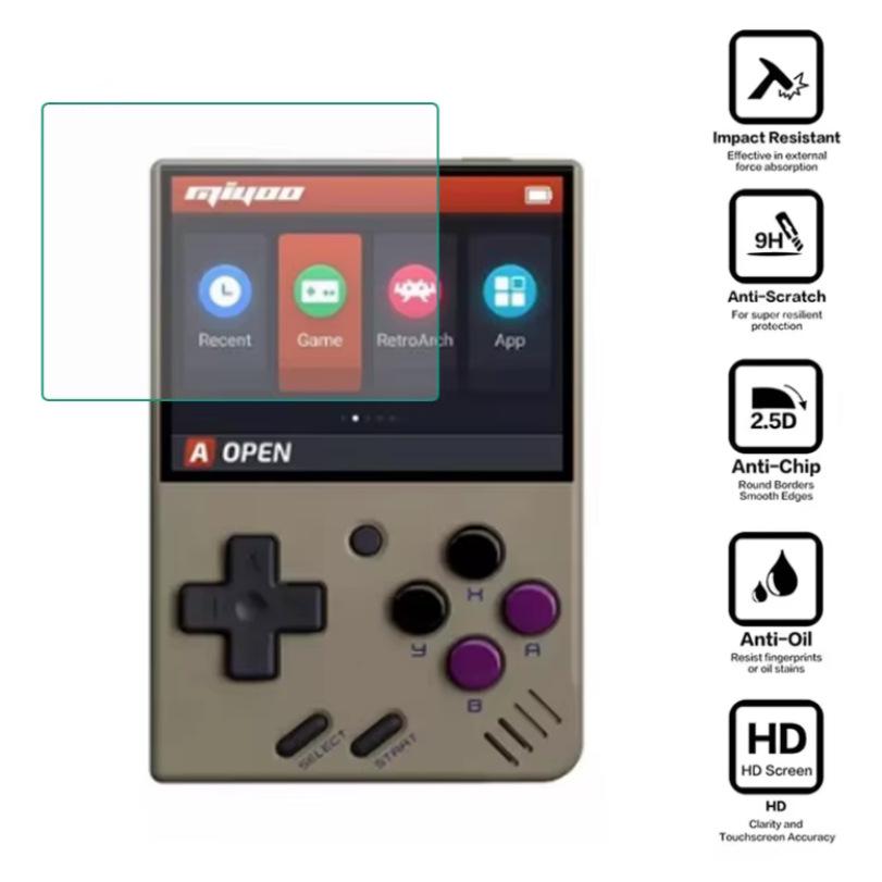 Miyoo Mini V4 Handheld-Konsole 9H Gehärteter HD-Schutzfilm