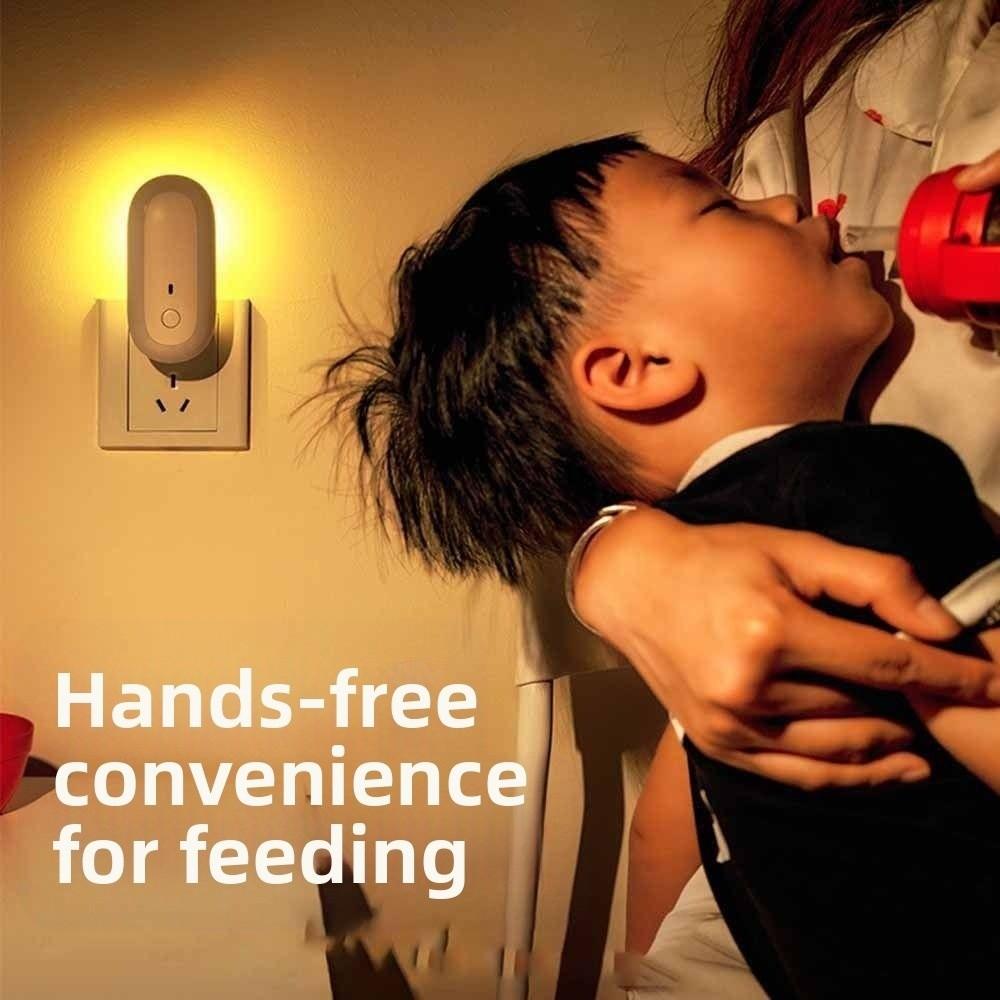 Eye Protection Plug-In Night Light Low Wattage Socket  Wall Light LED Night Light  Baby Feeding