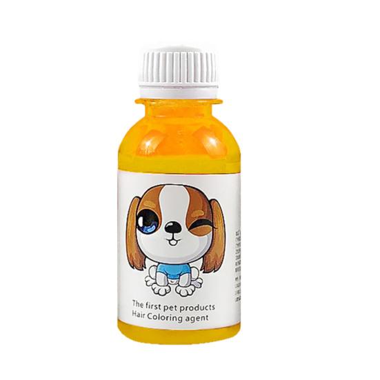1 sett 100 ml Pet Dye Cream Langvarig Ikke-irriterende naturlig ekstrakt Pet Cat Hund