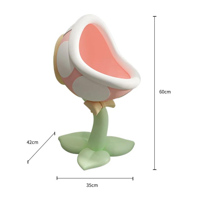 

Домашний декор Креативный приставной столик Большая пасть Хранение цветов Украшения Декор комнаты Прикроватный столик Декоративная стойка для хранения для гостиной