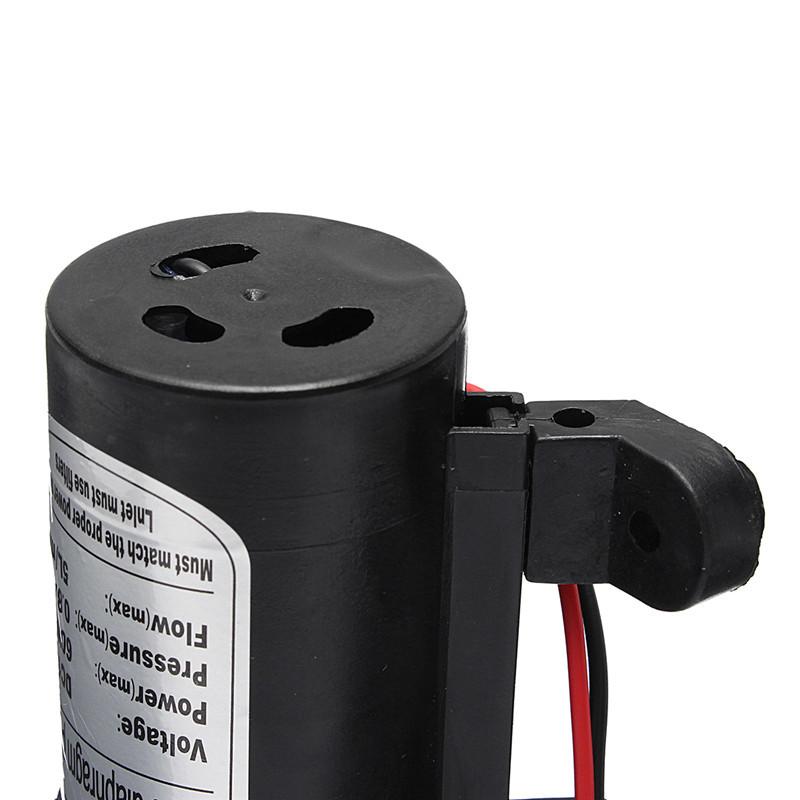 DC12V 60W 120PSI 5L/MIN Agricultural Electric Water Pump Black Micro High Pressure Diaphragm Water Sprayer Car Wash