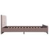 vidaXL Bettgestell Rosa Samt 160x200 cm