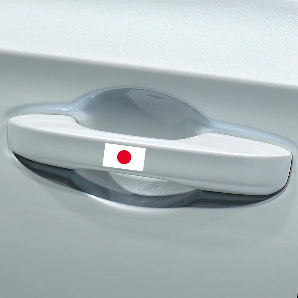 Verschiedene Japanische Flaggen Aufkleber Grafiken Japan Länderflaggen Dekor Aufkleber Vinyl Fenster Karosserie Abdeckung Wand Stoßstangen Aufkleber Wasserdicht