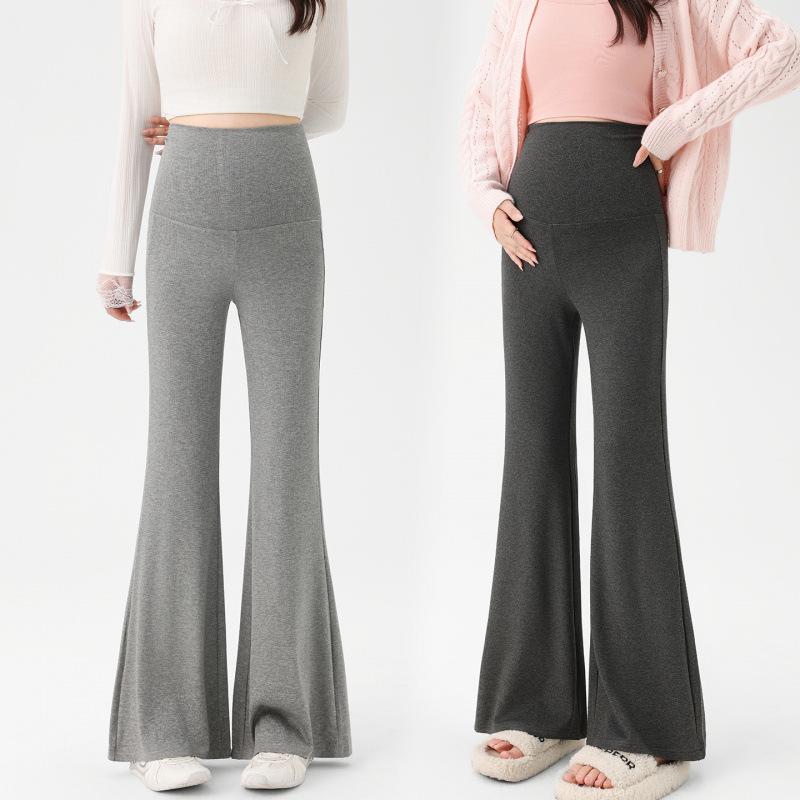 2026 Wide Leg Maternity Pants – Non-Constricting, Belly-Supporting, Slimming, Perfect for Spring/Autumn.