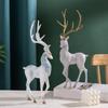 Sculpture Figurine, Deer Statue, Table Ornament for Chimney Cabinet, House Decoration, Gift