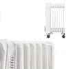 Oil Radiator - DAM - 1500W - 7 Elements - 3 Programs - White