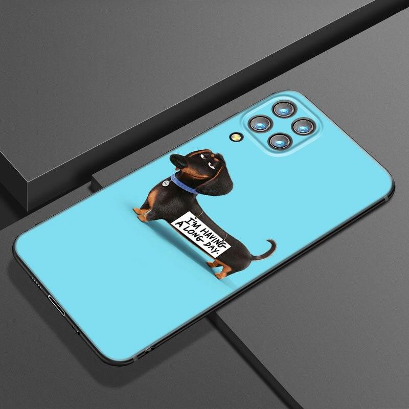 Dachshund Dog Love Phone Case For Samsung Galaxy A21 A30 A50 A52 S A13 A22 A32 4G A23 A33 A53 A73 5G A12 A31 A51 A70 A71 A72