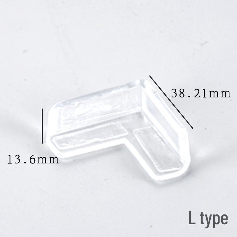 Child-Safe Transparent PVC Corner Protectors: Anti-Collision, Soft, Eco-Friendly for Furniture