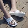 Fashion Fashionable Men Flip-flops Sandals Men One-foot Lightweight and Anti-slip Business Couple Sandals Beach Sandals Sizes 38-44