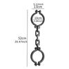 Halloween Prisoner Foot Shackles Chain Decoration Versatile for Festivals Party