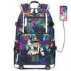 ONE PIECE Luffy School Bag Animation Peripheral Large Capacity Lightweight Backpack Junior High School Backpack Travel Bag