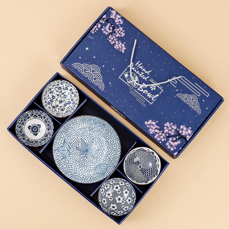 ZISIZ Underglaze Ceramic Dinnerware Gift Set