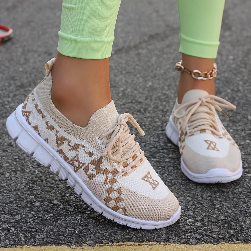 Fashion 2025 New Sneakers Women Shoes Large Size Flying Sports Women Shoes Fashion Comfortable Running Shoes Zapatos De Mujer