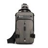 Vielseitige wasserdichte Crossbody-Brusttasche für Herren - Trendig, Lässig, Kleiner Rucksack aus Weltraumstoff