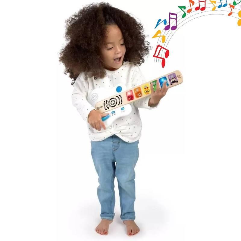 Artistic Smart Touch-control Singing Guitar Wooden Ukulele For Fun Learning Experience