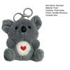 Doll Keychain Plush Koala Soft Sound Shake Function Toy with Stress Relief Mini Keys Bags Suitcases