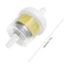 10 Pack Universal Moto Gasoline Filter Gas Inline Fuel Filters With Magnet Easy To Use And Install For ATV Motorcycle