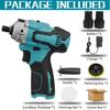 12V Portable Cordless Electric Car Polisher Machine Car Polishing Cleaner Adjustable 5 Speed Rechargeable