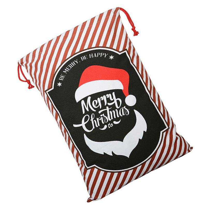 Buy Lightweight Cotton Canvas Christmas Gift Bag Drawstring Drawstring