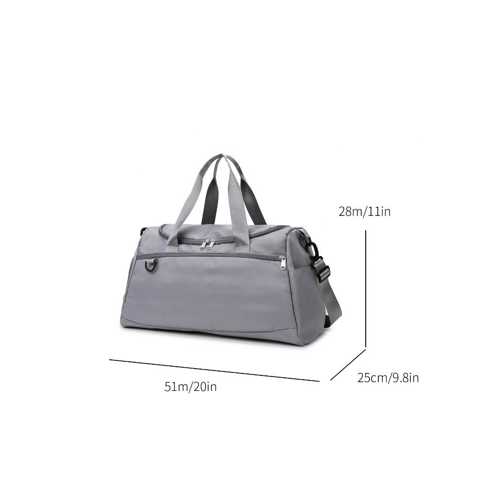 New large-capacity travel bag with shoe compartment can store dry and wet separation fitness bag leisure travel bag