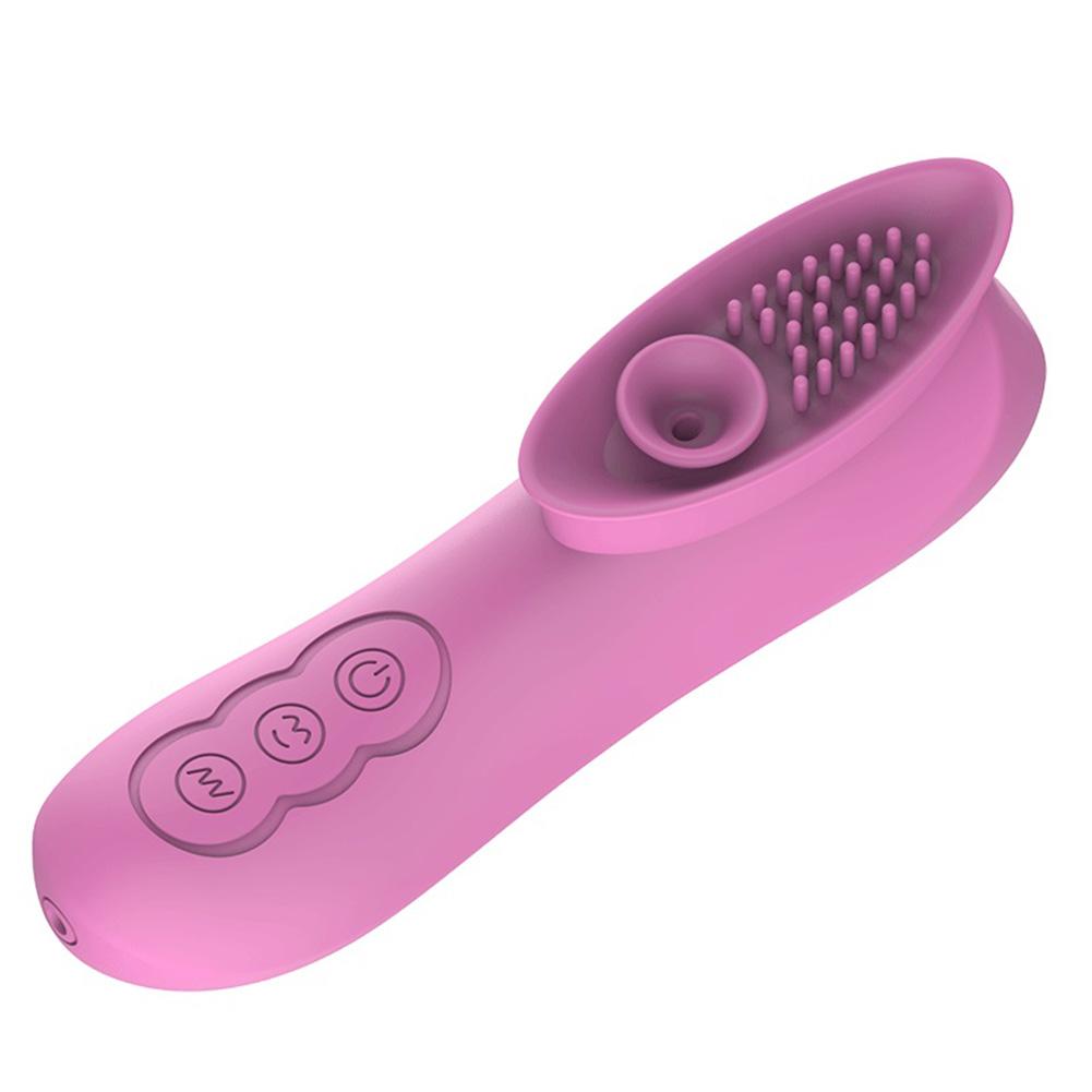 12 Frequenzen G-Punkt Klitoris Stimulation Saugen Vibrator Oraler Brustwarcensauger Sex Massagegerät Vibrator für Frauen
