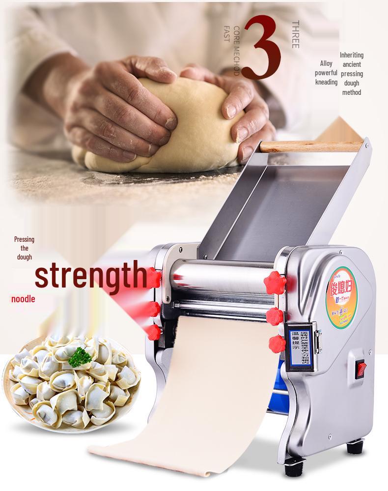 Automatic Household Dough Press: Electric Noodle and Dumpling Skin Machine with Free Shipping