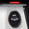 4 Stück Auto Türstopper Abdeckung Türschloss Schutzabdeckungen Für Jeep Renegade Wrangler JK Grand Cherokee WJ XJ Willys Compass Command