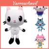Gabby's Dollhouse Plush Cartoon Stuffed Cat Plushie Doll Kids Xmas Gifts