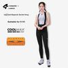 Double Arrow Cycling Bib Pants Magnetic Buckle Autumn Winter Women's Road Bike Warm Black L