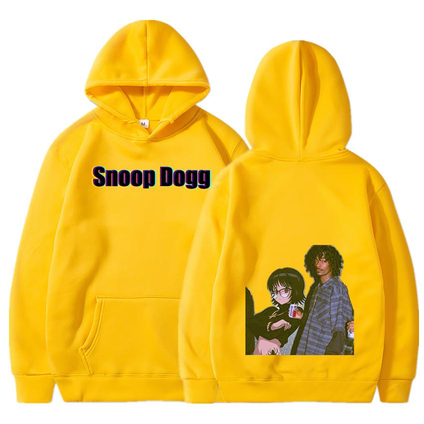 Autumn/Winter Dog Brother Pattern Hoodie Street Culture Shirt Fashion Hip Hop Hoodie West Coast Warm Men's andWomen's Sportswear