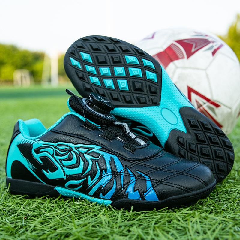 Football Shoes Children's Men's and Women's Knob Direct Sales Training Artificial Grass Low-top Sports Shoes 2025 Long Nails One Piece Factory