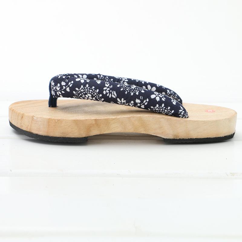 Geta Japanese Wooden Sandals: Non-slip, Thick-soled, High-heeled Summer Flip-flops for Men & Women