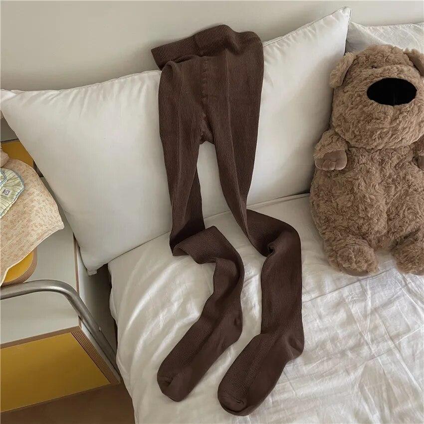 Frauen Strumpfhosen Herbst Winter Warme Oberschenkel Hohe Strümpfe Strumpfhosen Frauen Einfarbig Dessous Sexy Dünne Strumpfhosen Eng