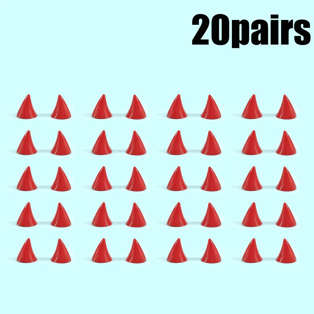 Halloween Devil Horns Helmet Decoration Suction Cup Accessory for Motorbike Ebike Male Female Helmet Halloween Costume Decor