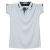 New Summer Men Polo Shirts Short Sleeve Plus Size Loose Breathable Elasticity Business Casual