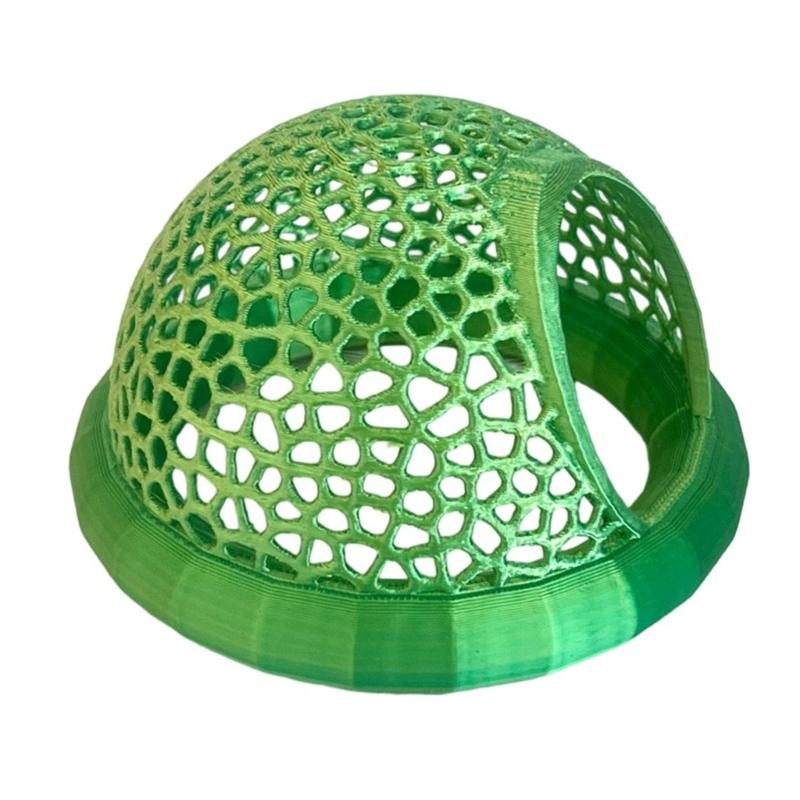 

Aquarium Decoration Shelves Betta Hide Expand Tanks Space Reduce Fish Stress S зелений