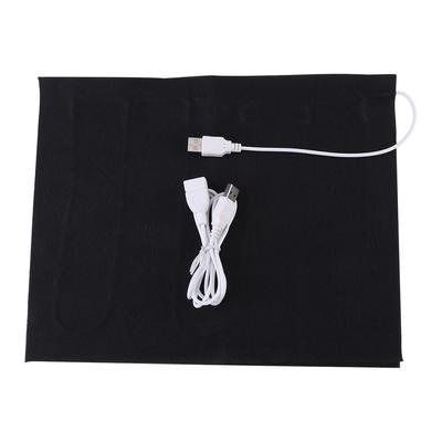 1pc 5V USB Electric Cloth Heater Pad Heating Element for Clothes Seat Pet Warmer 35 Celsius 50 Celsius