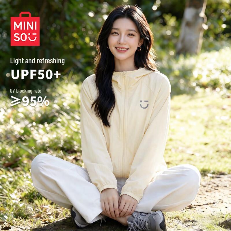 MINISO Women s Hooded UV Protection Jacket S