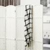8-Panel Room Divider, Foldable Privacy Screen, Privacy Wall for Living Room, Bedroom, Home Office, White