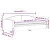 VidaXL Daybed with Mattress Dark Grey 90x190 Cm Fabric 3197181