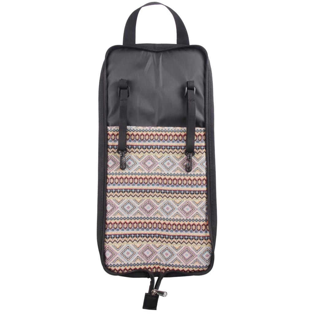 Drum Stick Case Hanging Bag Portable Drumstick Storage Bag Large Capacity Mallet Bag with 5A Drum Sticks Easy To Carry