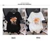 Plus Size Loose Fit Mid-Length Round Neck T-Shirt for Women (Short-Sleeve, Slimming, Belly Covering, Available In Sizes 200/300/350 Jin)