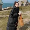 Down Cotton Coat Women's Mid-length Winter New Style Cotton Coat Thickened Knee-length Bread Coat Cotton-padded Jacket