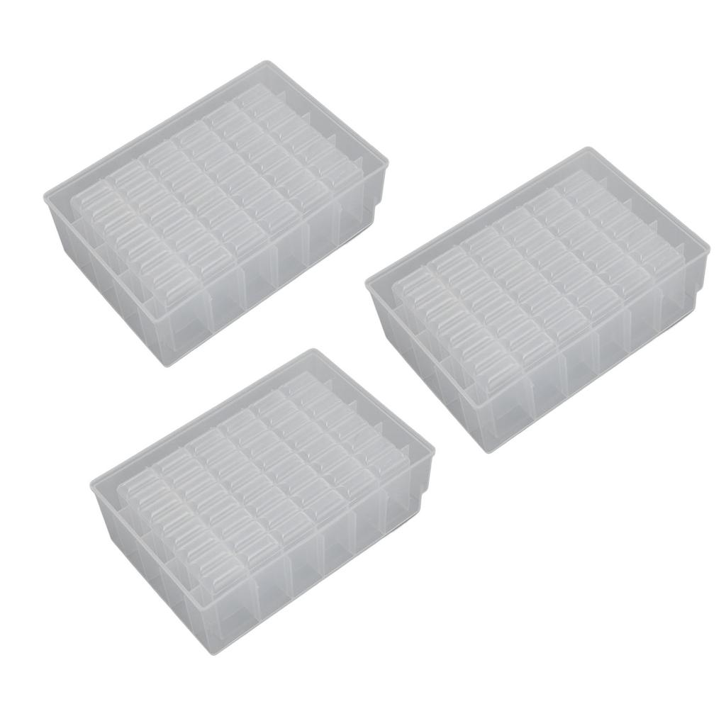 10 szt. Płytka z głębokimi studzienkami 48 studzienek 2 ml Wysokość 41 mm Przezroczysta polipropylenowa płytka z głębokimi studzienkami