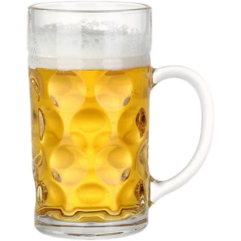 1000ml Pineapple Design Glass Beer Mug