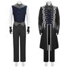 Game Dmc 5 Vergil Cosplay Costume Vest Trousers Leather Coat Full Set Men Clothing Halloween Party Costumes Suit For Adult