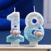 Digital Candle Birthday Little Celebration Cake Topper Decoration